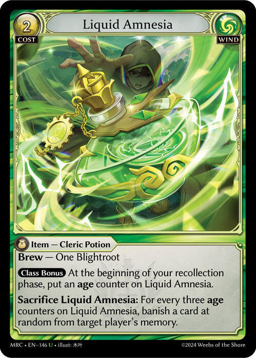 Liquid Amnesia 146 (Mercurial Heart) 
