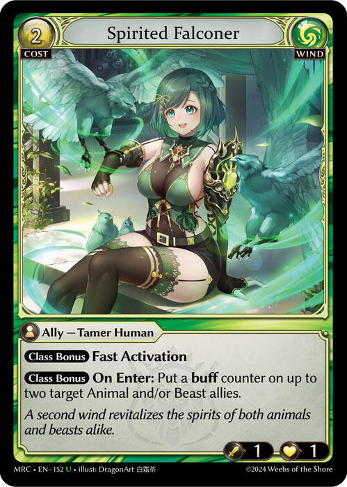 Spirited Falconer 152 (Mercurial Heart) 