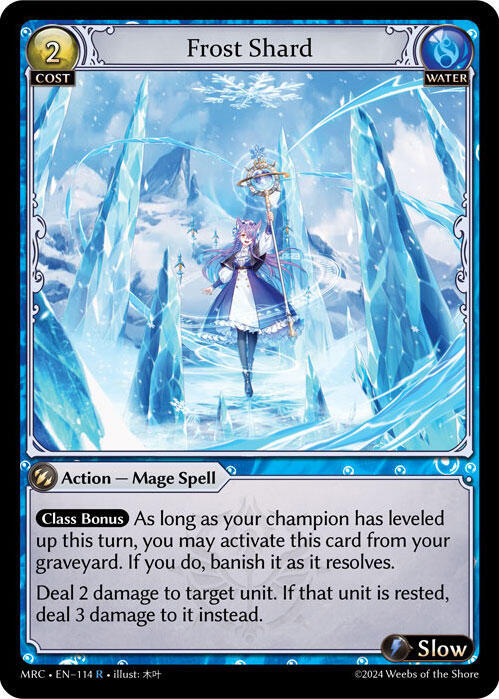 Frost Shard 114 (Mercurial Heart) 