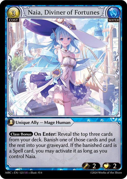 Naia, Diviner of Fortunes 123 (Mercurial Heart) 