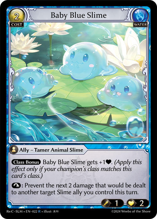 Baby Blue Slime 022 (Silvie Re:Collection, Slime Sovereign) 