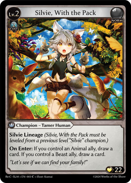 Silvie, With the Pack 003 (Silvie Re:Collection, Slime Sovereign) 