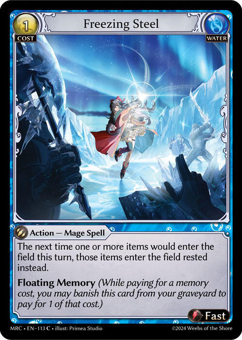 Freezing Steel 113 (Mercurial Heart) 