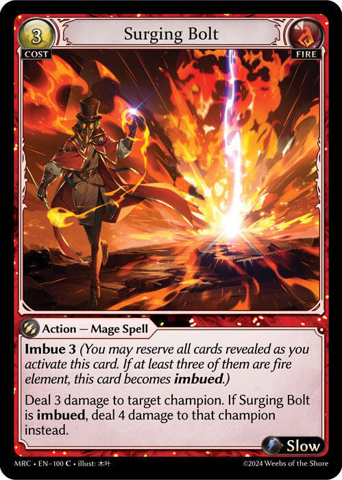 Surging Bolt 100 (Mercurial Heart) 