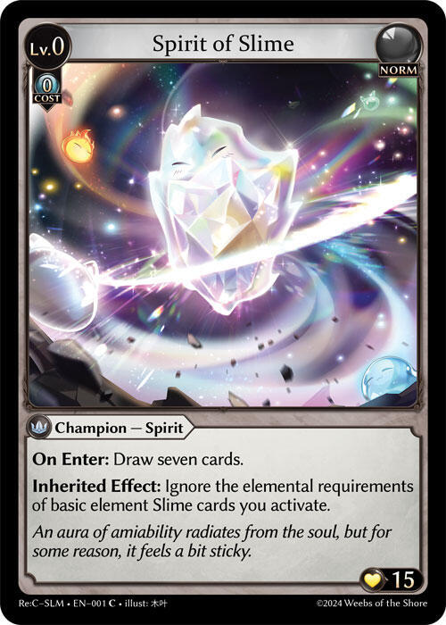 Spirit of Slime 001 (Silvie Re:Collection, Slime Sovereign) 