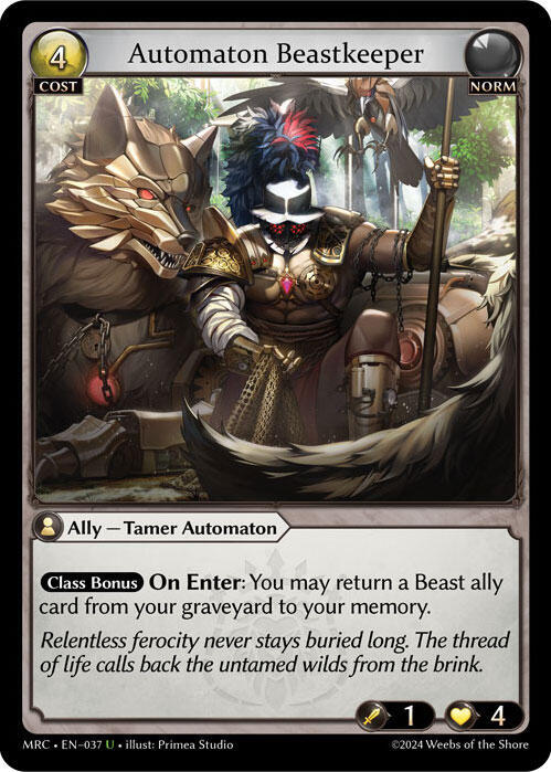 Automaton Beastkeeper 037 (Mercurial Heart) 