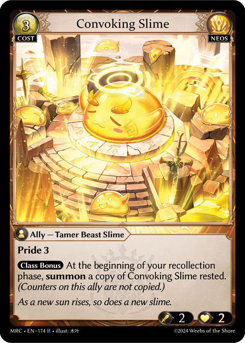 Convoking Slime 174 (Mercurial Heart) 