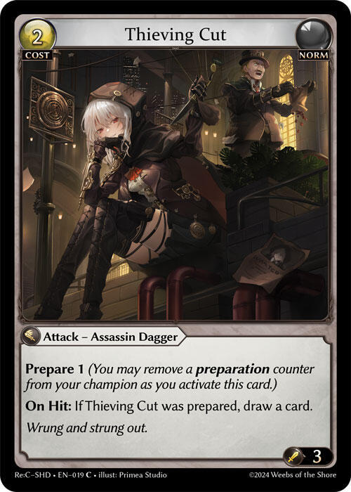 Thieving Cut 019 (Tristan Re:Collection, Shadowdancer) 