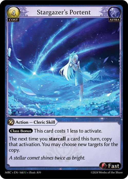 Stargazers Portent 168 (Mercurial Heart) 