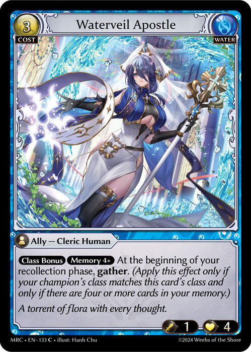 Waterveil Apostle 133 (Mercurial Heart) 