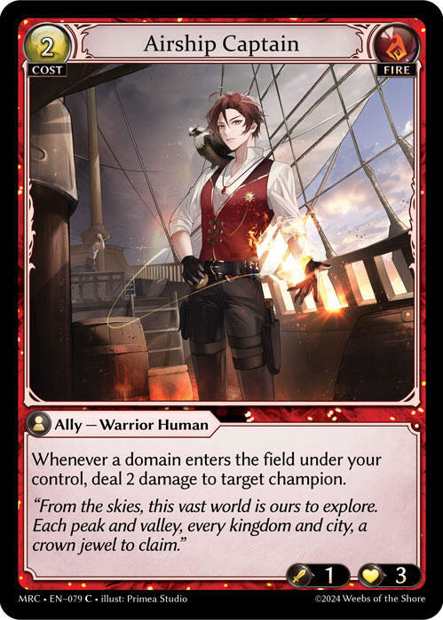 Airship Captain 079 (Mercurial Heart) 
