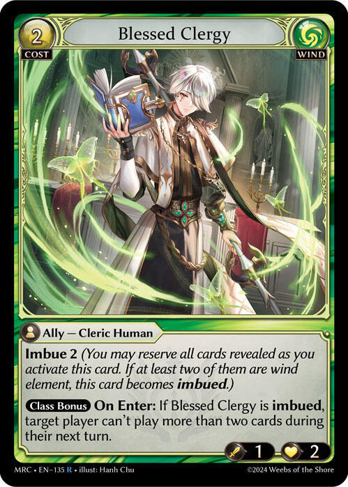 Blessed Clergy 135 (Mercurial Heart) 