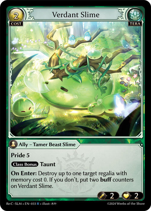 Verdant Slime 033 (Silvie Re:Collection, Slime Sovereign) 