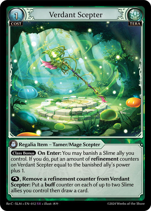 Verdant Scepter 012 (Silvie Re:Collection, Slime Sovereign) 