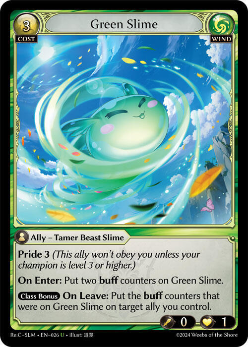 Green Slime 026 (Silvie Re:Collection, Slime Sovereign) 