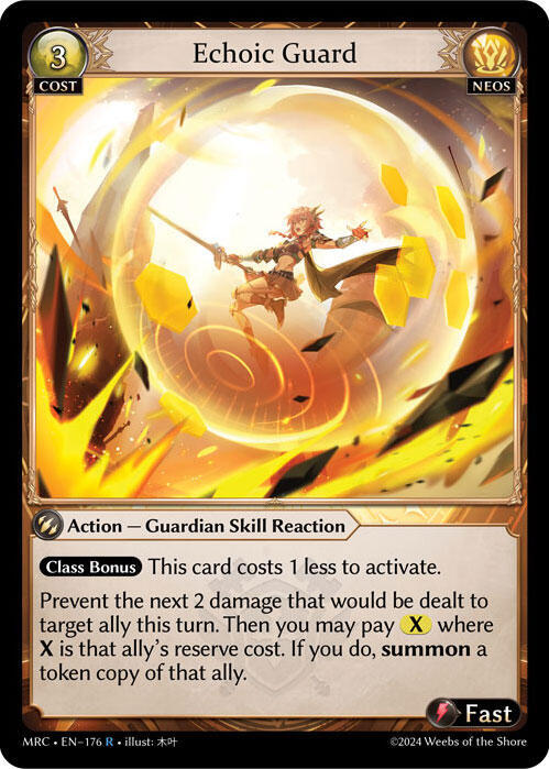 Echoic Guard 176 (Mercurial Heart) 