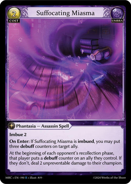 Suffocating Miasma 190 (Mercurial Heart) 