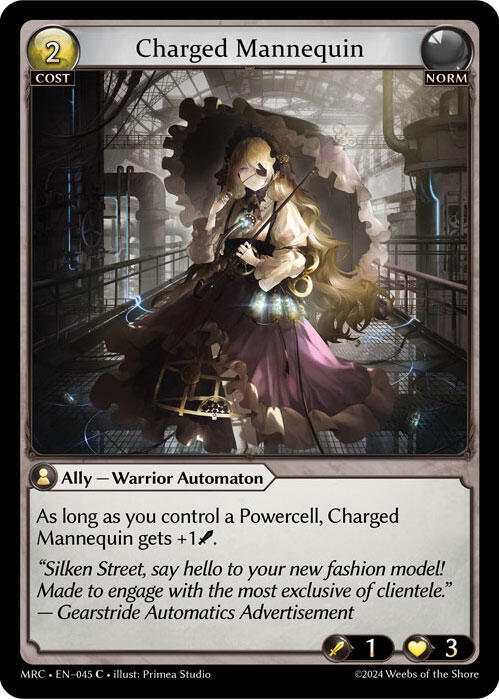 Charged Mannequin 045 (Mercurial Heart) 