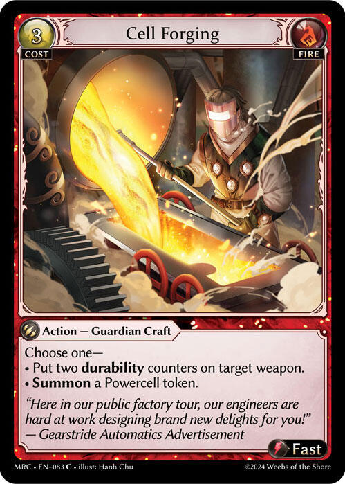 Cell Forging 083 (Mercurial Heart) 