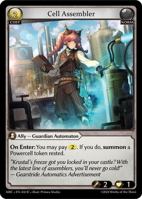 Cell Assembler 043 (Mercurial Heart) 