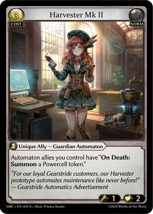 Harvester Mk II 053 (Mercurial Heart) 