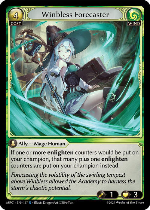 Winbless Forecaster 157 (Mercurial Heart) 