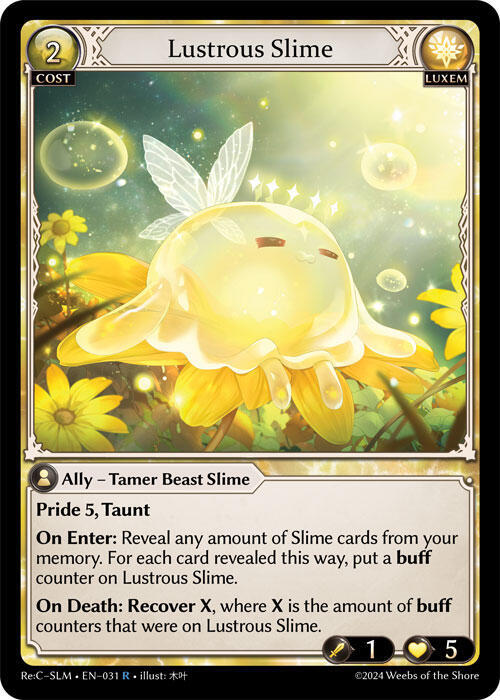 Lustrous Slime 031 (Silvie Re:Collection, Slime Sovereign) 