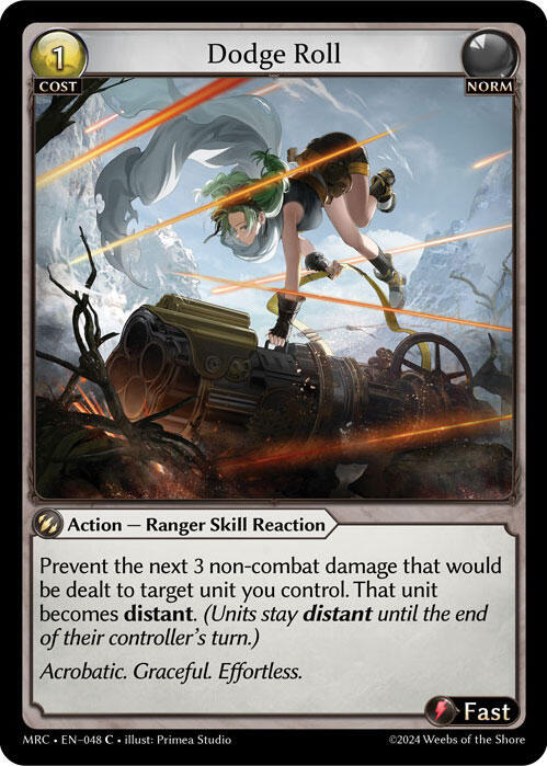 Dodge Roll 048 (Mercurial Heart) 