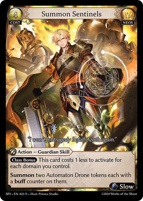 Summon Sentinels 023 (Supporter Pack 2) 