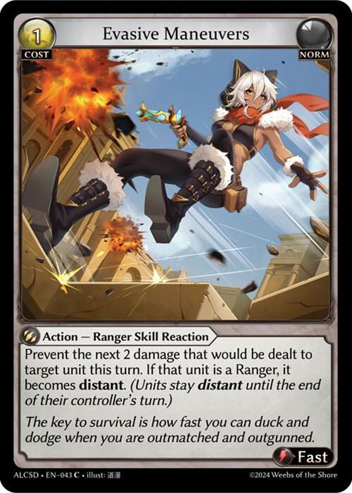 Evasive Maneuvers 043 (Alchemical Revolution Starter Decks) 