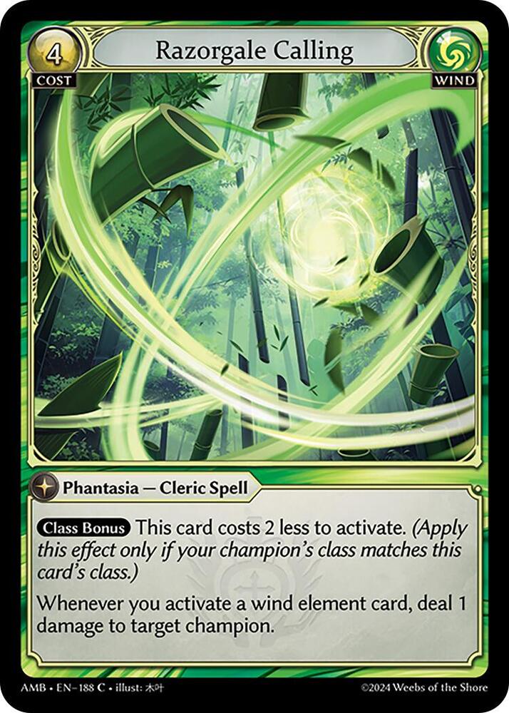Razorgale Calling 188 (Mortal Ambition) 