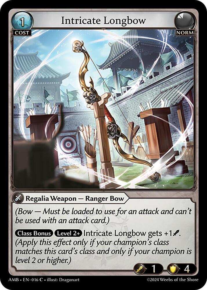 Intricate Longbow 016 (Mortal Ambition) 