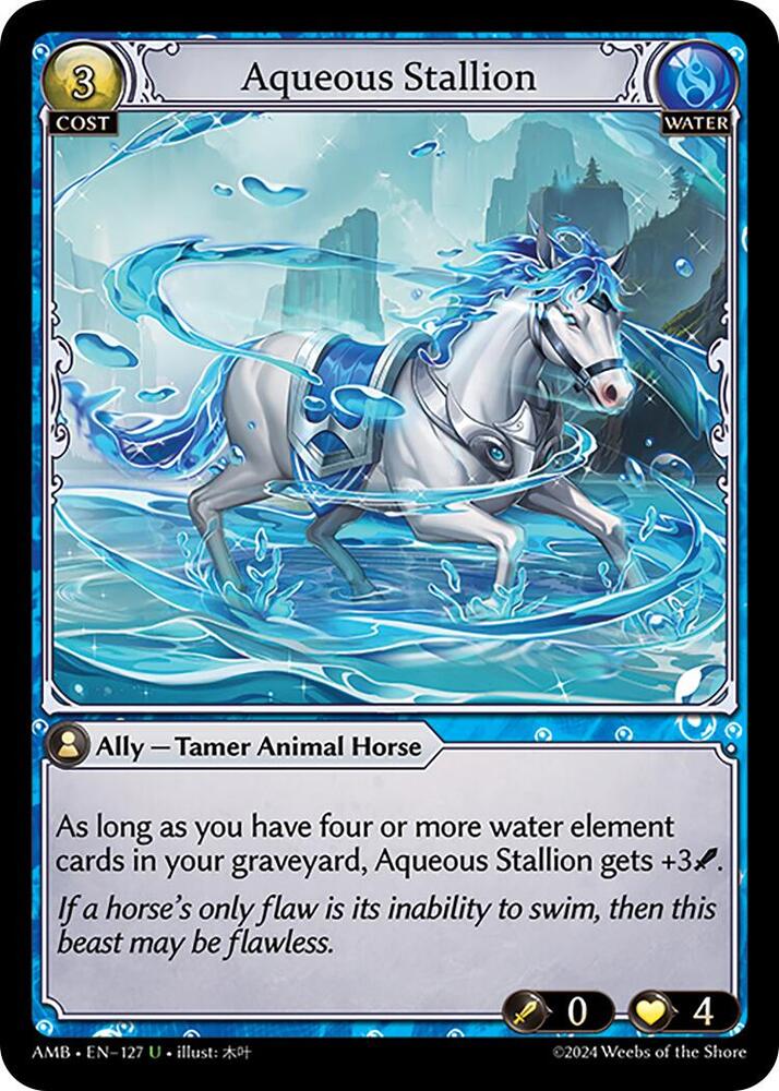 Aqueous Stallion 127 (Mortal Ambition) 