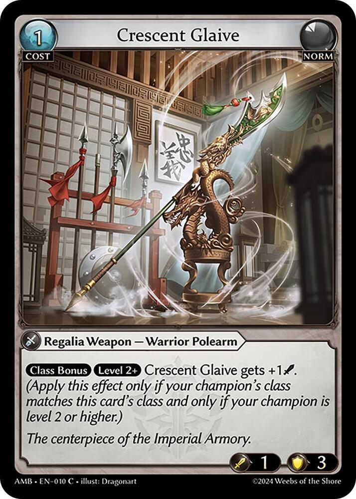 Crescent Glaive 010 (Mortal Ambition) 
