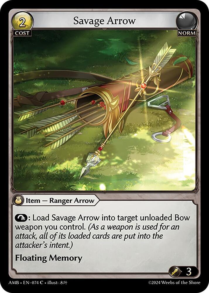 Savage Arrow 074 (Mortal Ambition) 