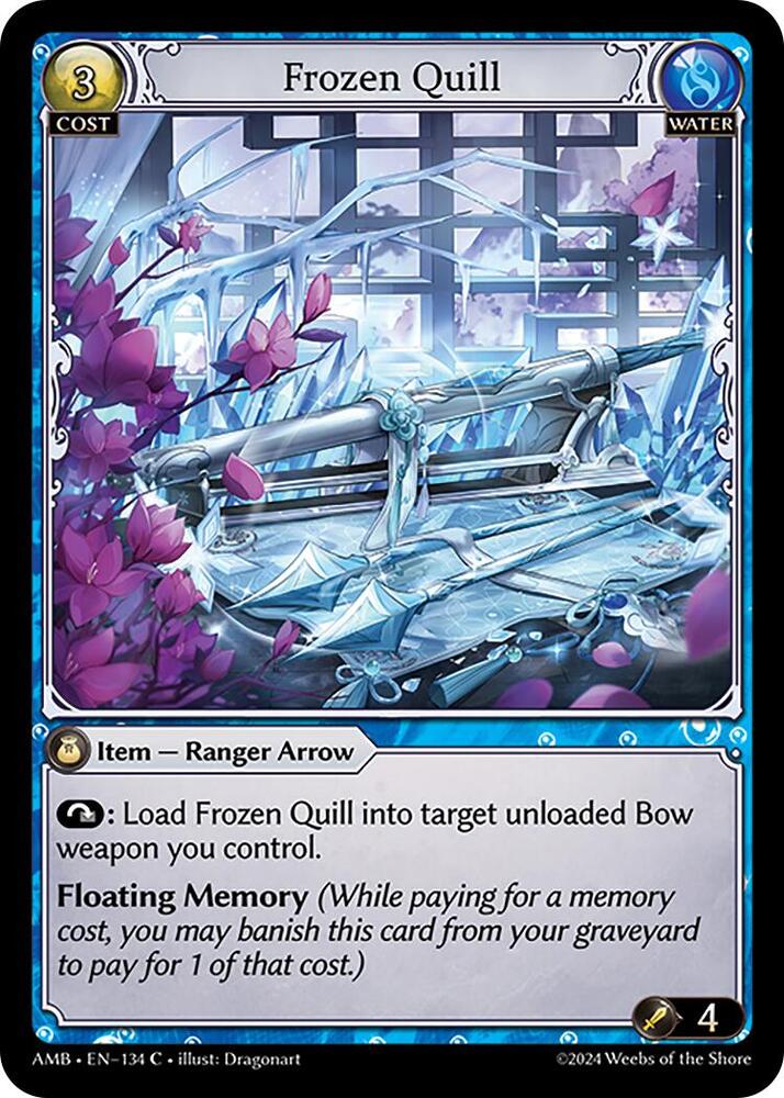 Frozen Quill 134 (Mortal Ambition) 