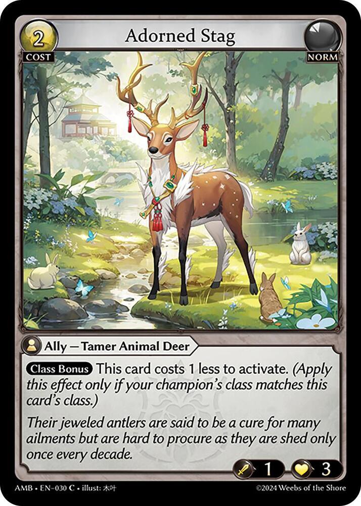 Adorned Stag 030 (Mortal Ambition) 