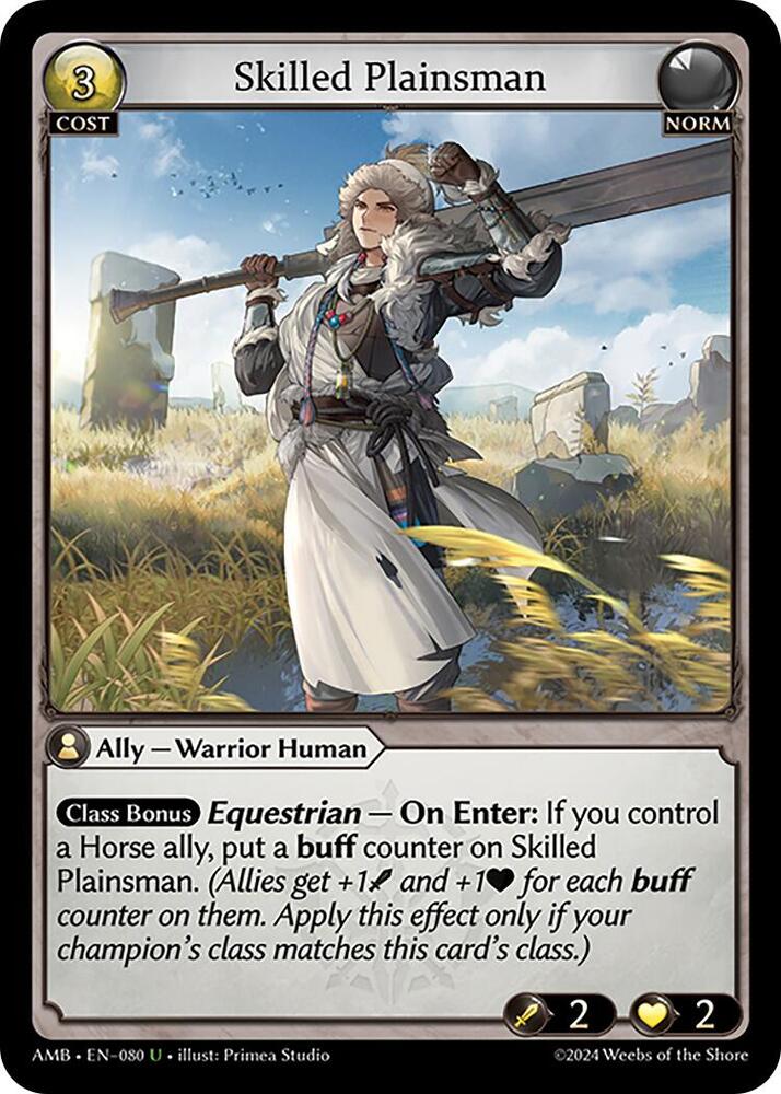 Skilled Plainsman 080 (Mortal Ambition) 