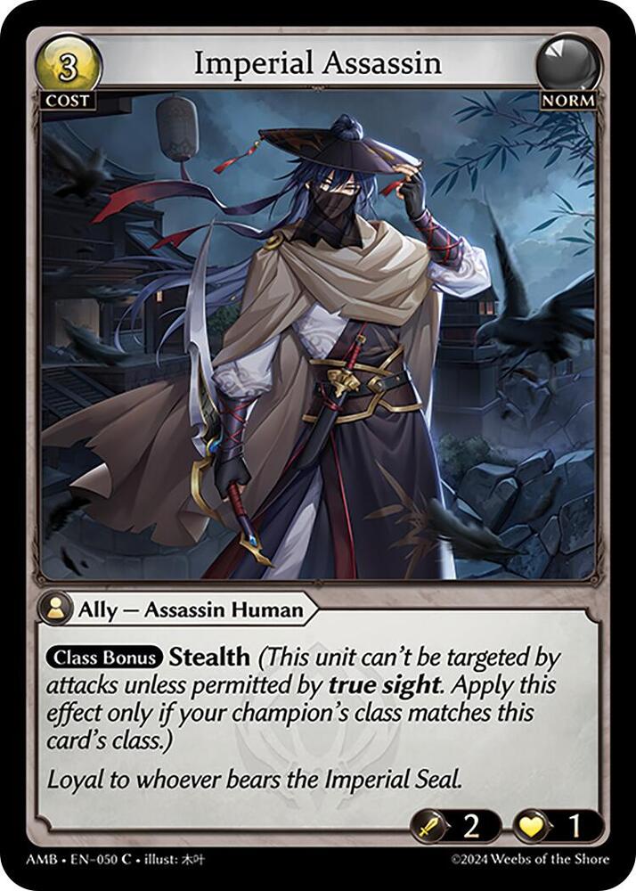 Imperial Assassin 050 (Mortal Ambition) 