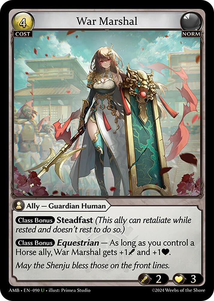 War Marshal 090 (Mortal Ambition) 