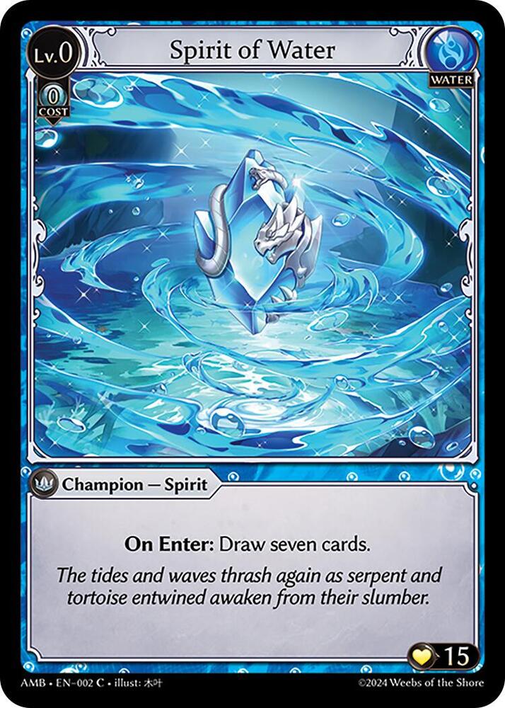 Spirit of Water 002 (Mortal Ambition) 