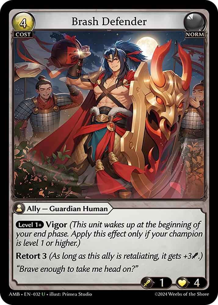 Brash Defender 032 (Mortal Ambition) 