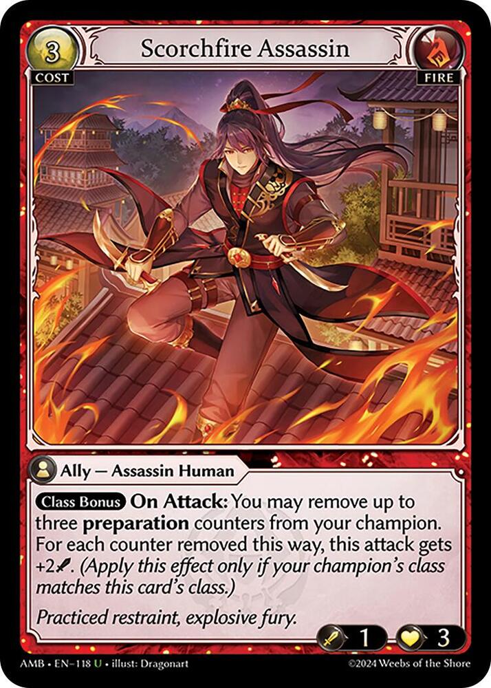 Scorchfire Assassin 118 (Mortal Ambition) 