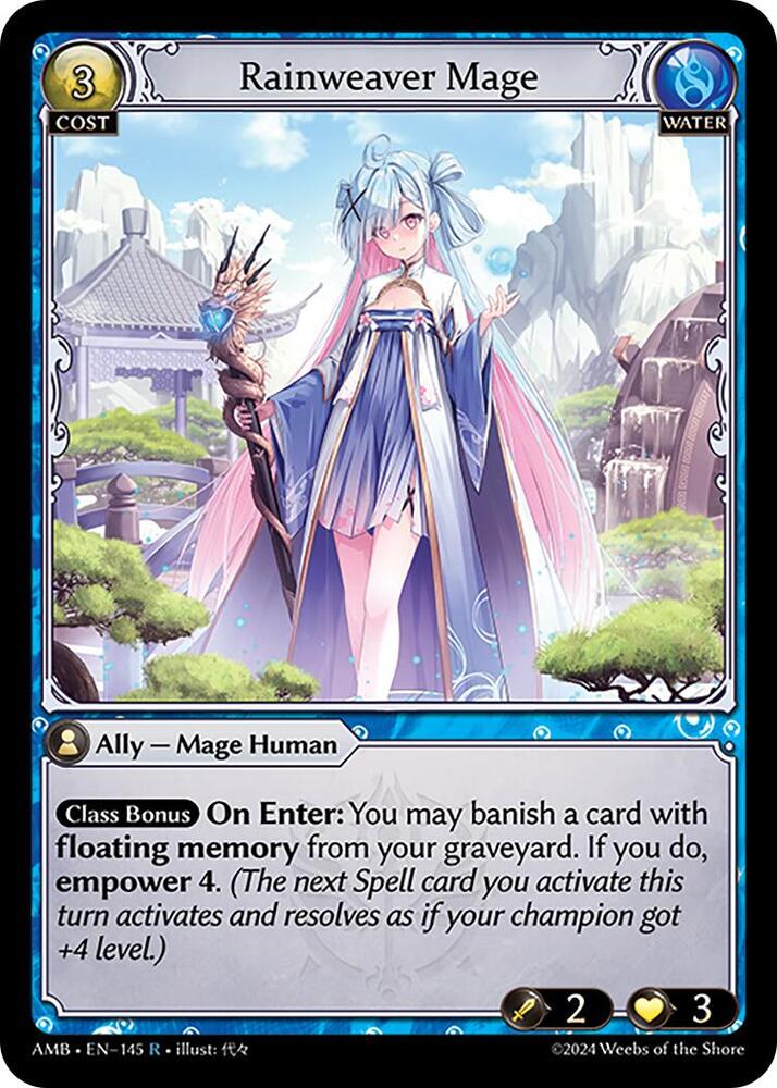 Rainweaver Mage 145 (Mortal Ambition) 