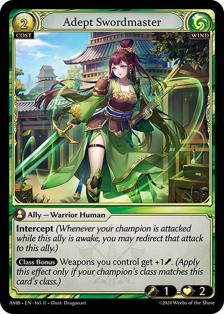 Adept Swordmaster 165 (Mortal Ambition) 