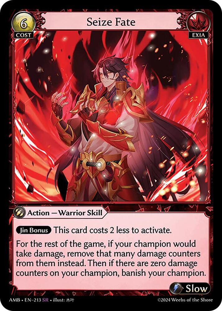 Seize Fate 213 (Mortal Ambition) 
