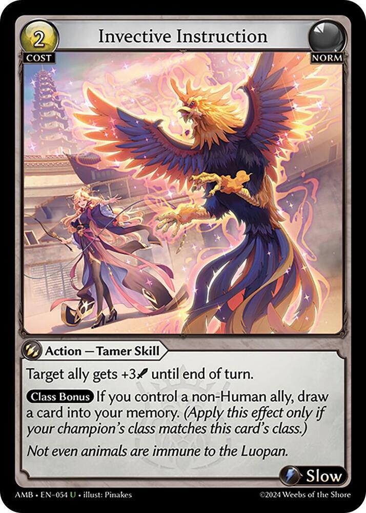 Invective Instruction 054 (Mortal Ambition) 