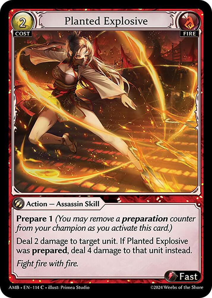 Planted Explosive 114 (Mortal Ambition) 