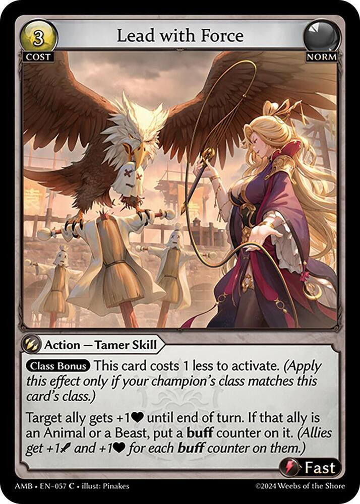Lead with Force 057 (Mortal Ambition) 