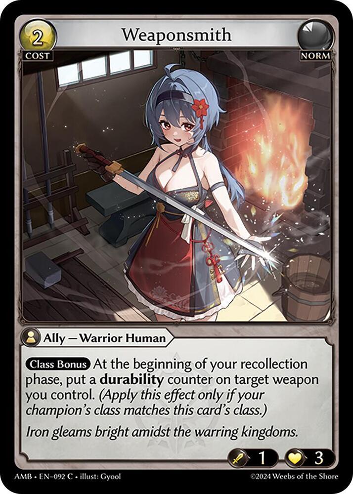 Weaponsmith 092 (Mortal Ambition) 